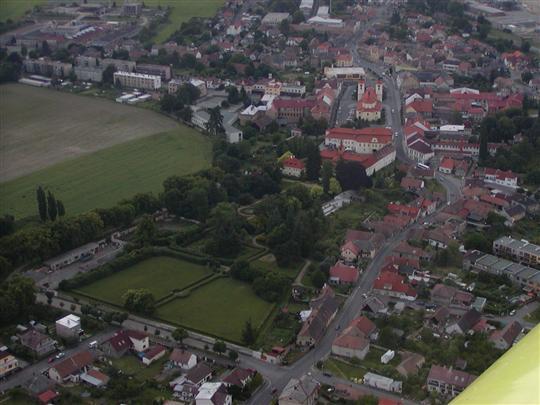 Leteck snmek Chrasti - zmeck zahrada